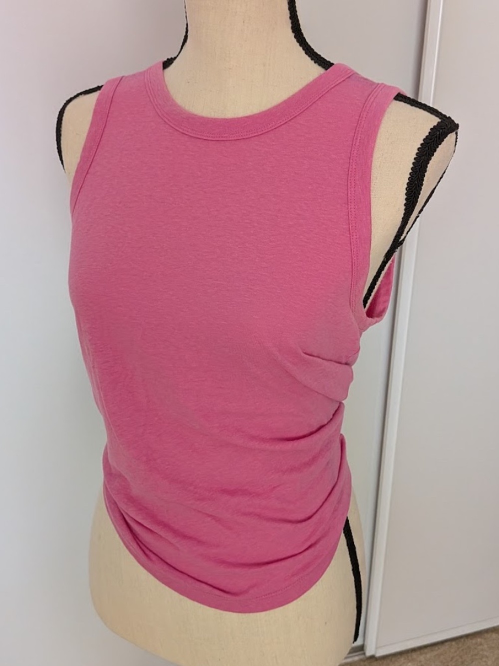 J.Crew Pink Medium Tank Top (Tie Back)